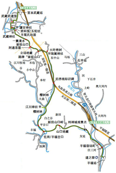 智头急行铁路宫本武藏站